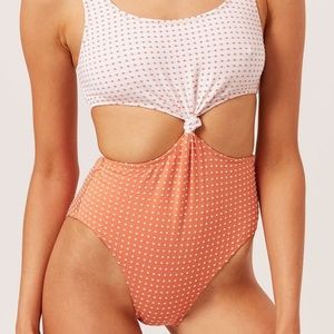 The Bailey Baby Dot Marshmallow Swimsuit